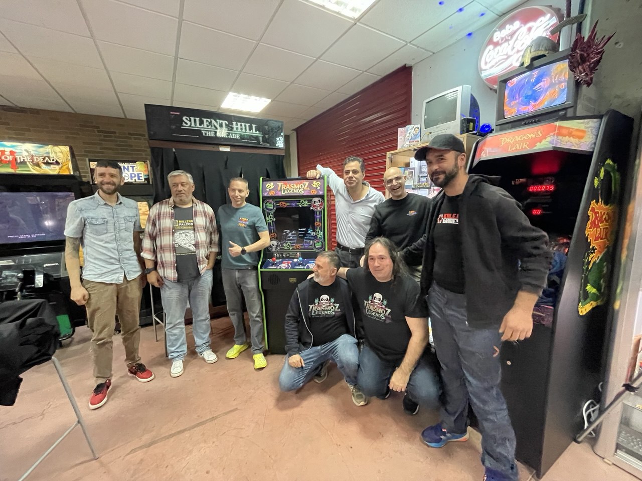 The inauguration at El Templo del Arcade.
