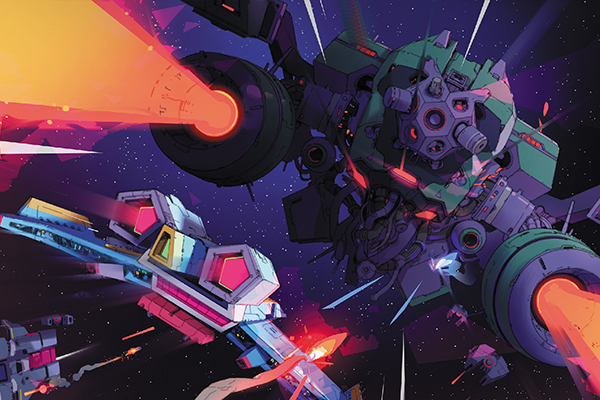 Galactic Wars EX cover artwork