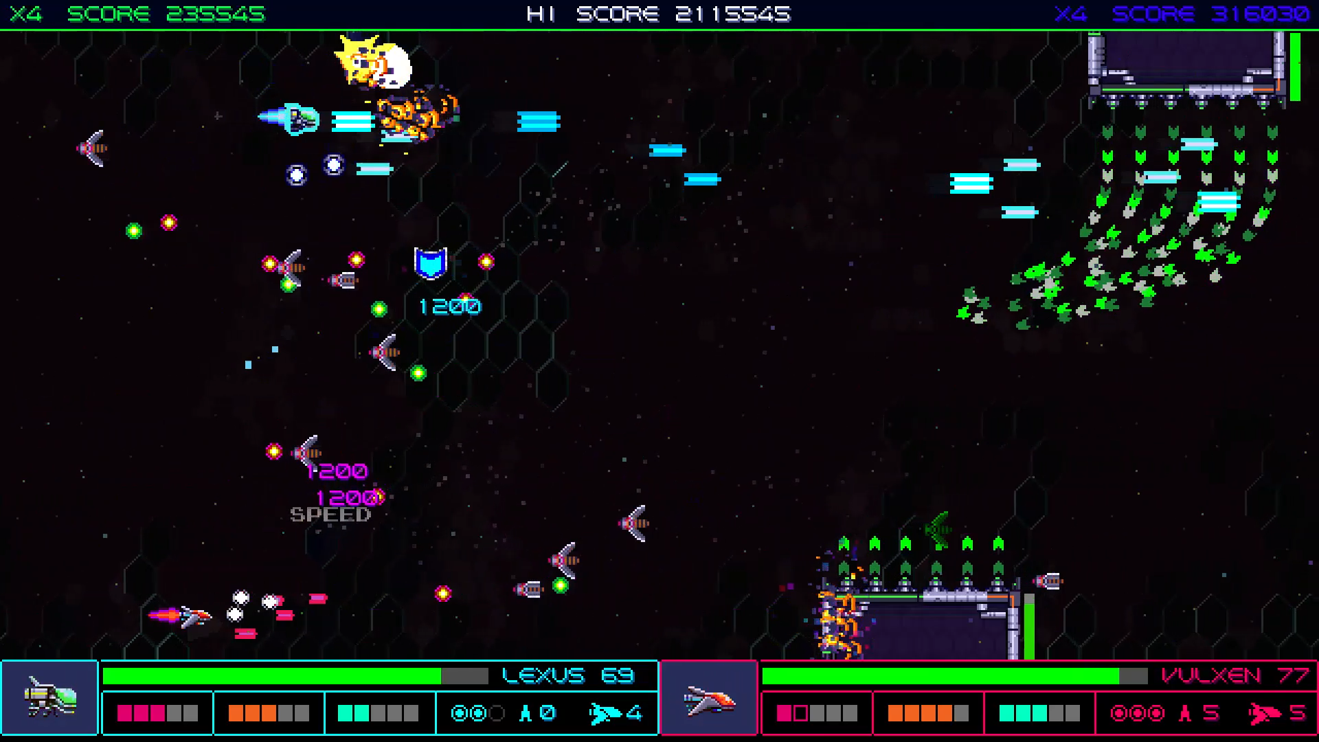 Galactic Wars EX gameplay screenshot 2