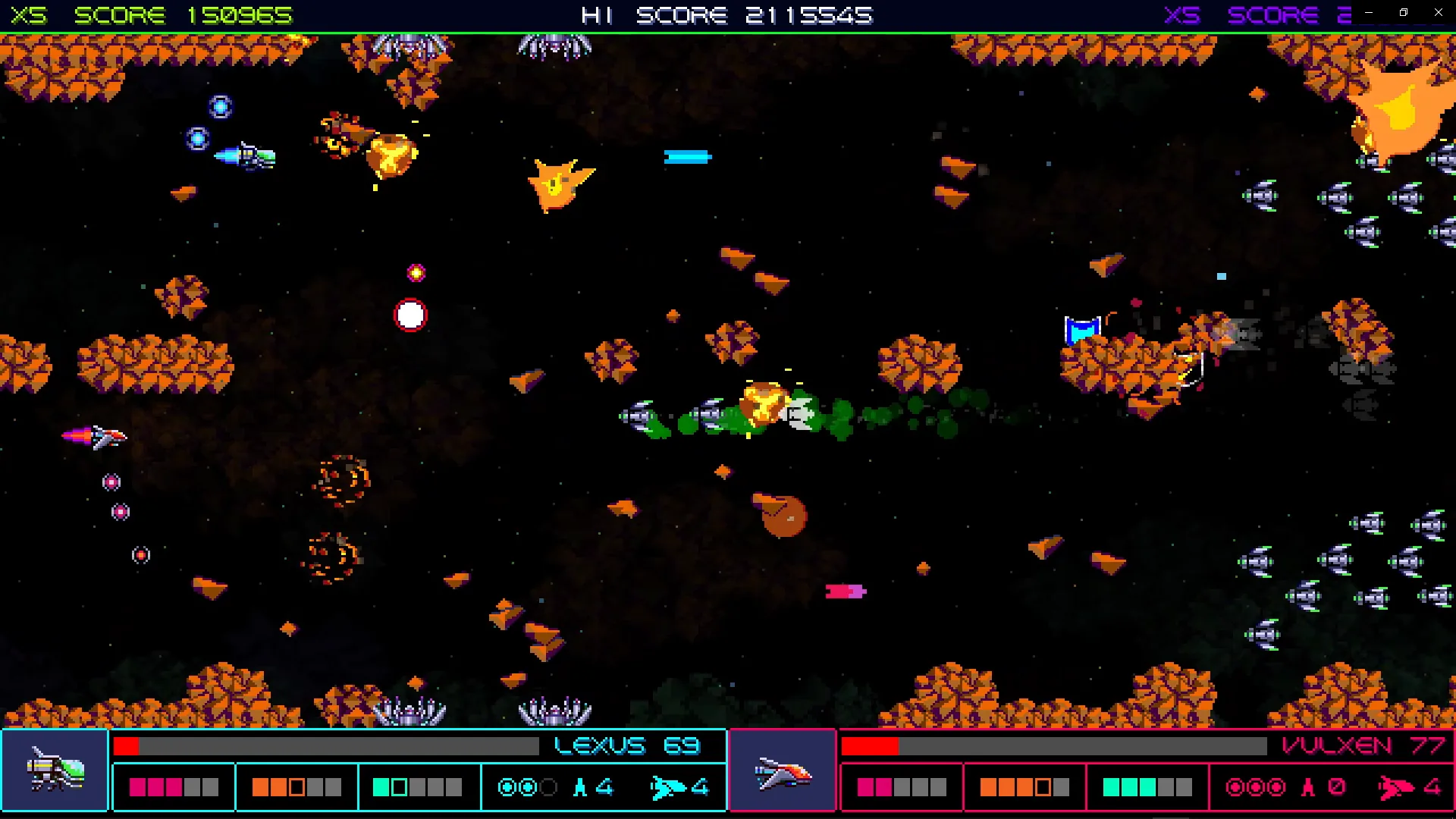 Galactic Wars EX gameplay screenshot 4