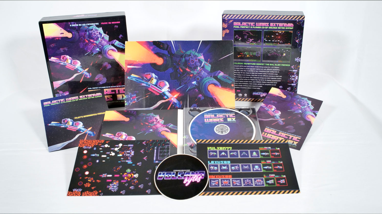Galactic Wars EX PC Big Box Kickstarter