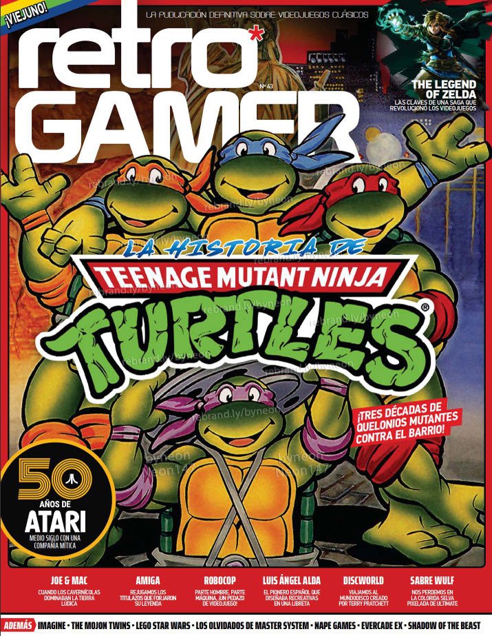 Cover of the Retro Gamer Spain issue with the Revenge of Trasmoz review